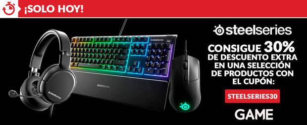 Oferta STEELSERIES DAY en GAME solo hoy en perifricos