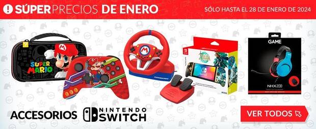 Accesorios Switch Super Precios GAME enero