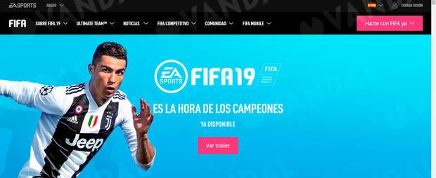 EA Sports elimina silenciosamente a Cristiano Ronaldo de la web de FIFA 19 Imagen 2