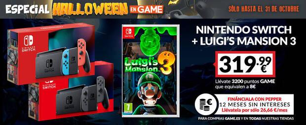 Ofertas especiales de Halloween en GAME por tiempo limitado