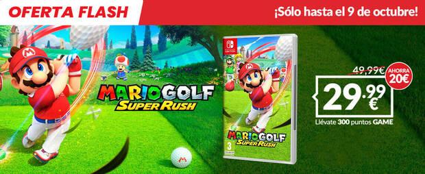 Mario Golf: Super Rush de oferta en GAME por tiempo limitado