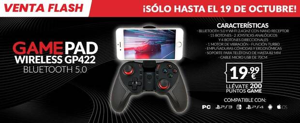 Mando wireless GAME 19,99 euros por tiempo limitado