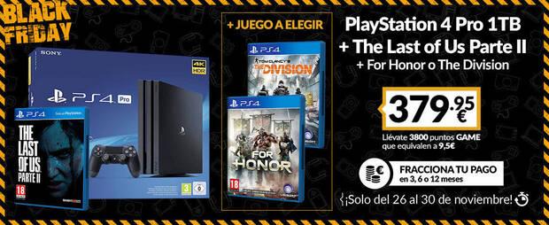 PS4 Pro de 1TB en promocin por el Black Friday en GAME