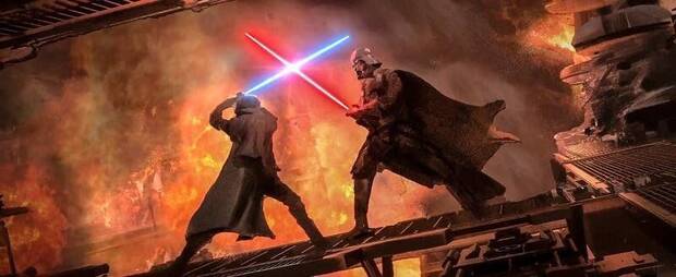 Combate Vader vs Obi Wan