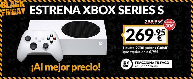 Ofertas Black Friday en tiendas GAME y web para PS5 y Xbox Series