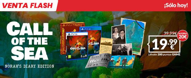 Call of the Sea: Norah's Diary Edition de oferta en GAME con regalo exclusivo hasta agotar existencias