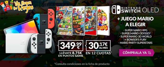 Oferta GAME Reyes Magos Nintendo Switch