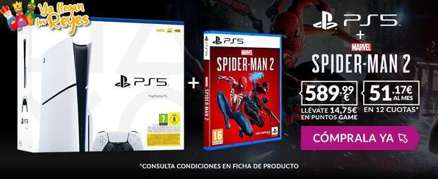 Oferta PS5 Slim Spider-Man 2 GAME