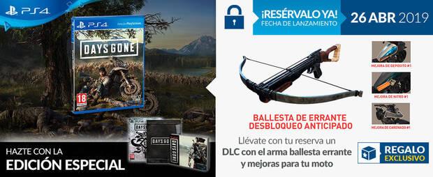GAME detalla sus incentivos por la reserva de Days Gone Imagen 2
