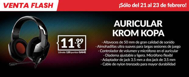 Auriculares gaming de oferta en GAME