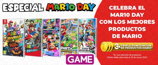 Mario Day con ofertas en GAME solo durante hoy