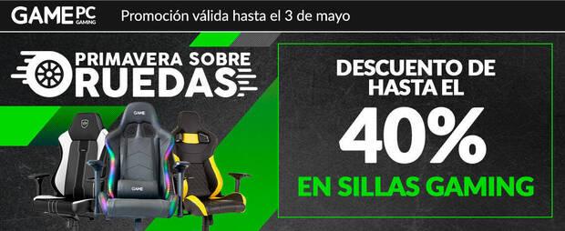 GAME presenta la campaa Primavera sobre Ruedas, con ofertas en sillas gaming Imagen 2