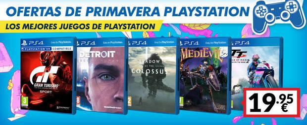 Ofertas en juegos de PS4 por la campaa de primavera en GAME