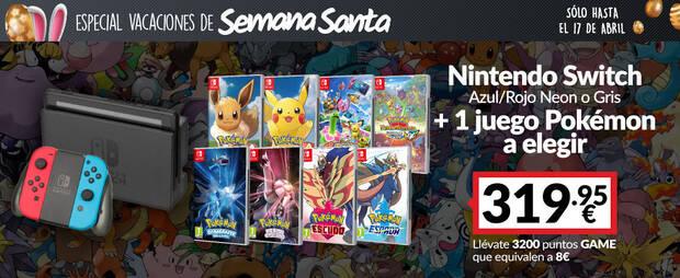 OFERTAS ESPECIALES DE SEMANA SANTA en GAME durante tiempo limitado