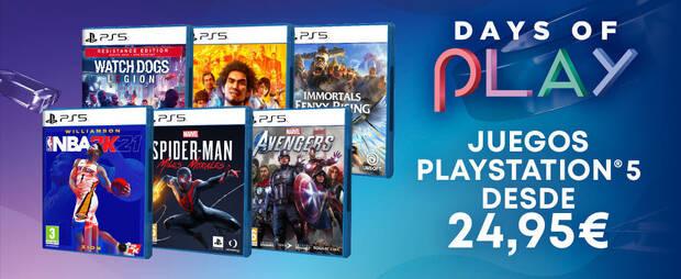 Ofertas de juegos de PS5 en GAME