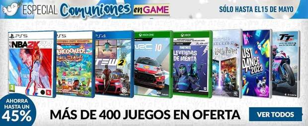 Ofertas especiales de comuniones en GAME
