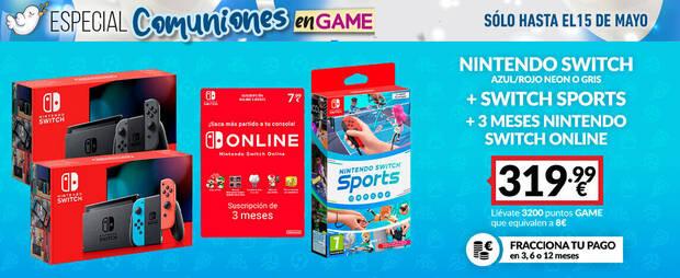 Ofertas especiales de comuniones en GAME