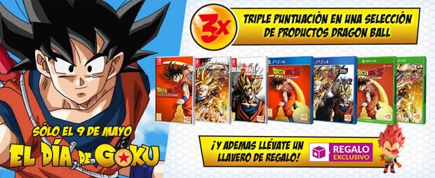 Ofertas GAME en el Goku Day en juegos de Dragon Ball