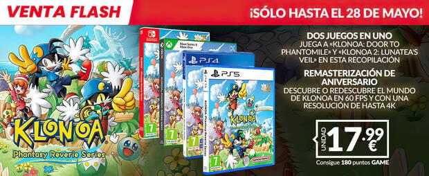 Klonoa: Phantasy Reverie Series de oferta en GAME por tiempo limitado