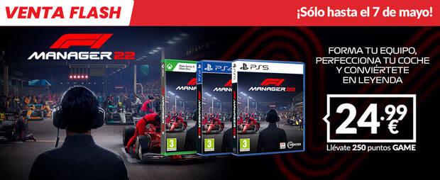 F1 Manager 2022 de oferta en GAME por tiempo limitado