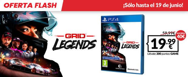 GRID Legends para PS4 de oferta en GAME por tiempo limitado