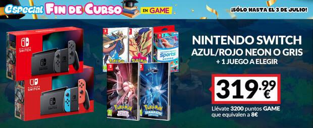 Ofertas GAME fin de curso en juegos, consolas, merchandising y más