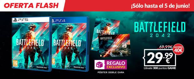 Battlefield 2042 de oferta en GAME para PlayStation por tiempo limitado