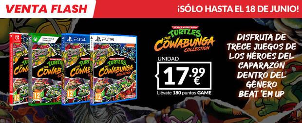 TEENAGE MUTANT NINJA TURTLES: THE COWABUNGA COLLECTION de oferta en GAME