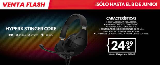 HYPERX CLOUD STINGER de oferta en GAME por tiempo limitado