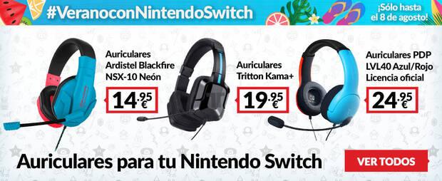 Ofertas GAME de Nintendo Switch de verano