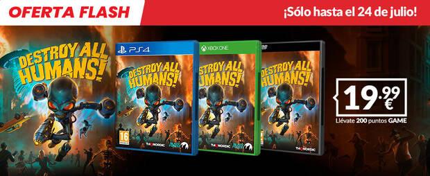 Destroy All Humans! de oferta en GAME por tiempo limitado