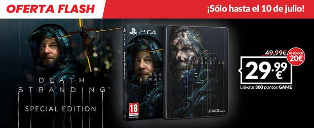 Death Stranding Special Edition para PS4 de oferta en GAME