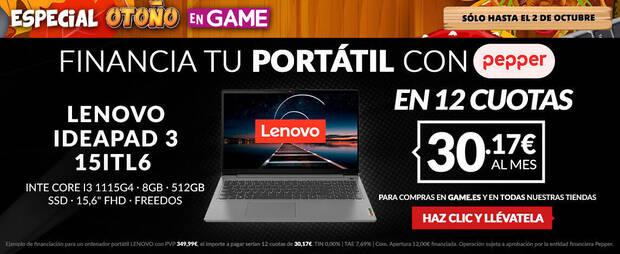 Porttil gaming en oferta en GAME.