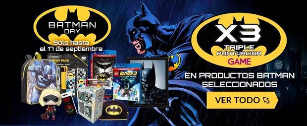 Ofertas GAME por el da de Batman por tiempo limitado