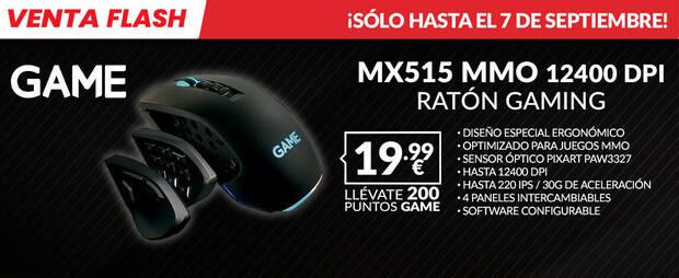 GAME MX515 MMO ratn de oferta en GAME por tiempo limitado