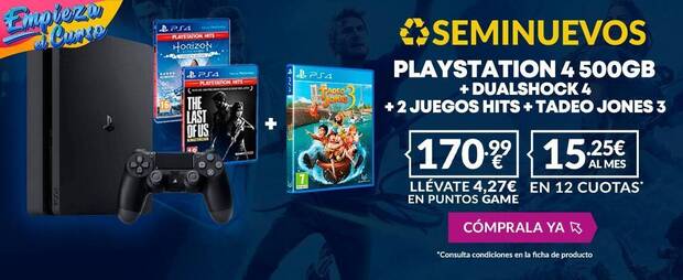 Ofertas GAME Empieza el Curso en consolas, juegos, packs y ms