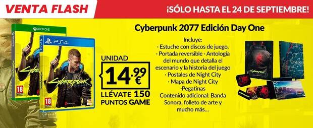 Cyberpunk 2077 en GAME