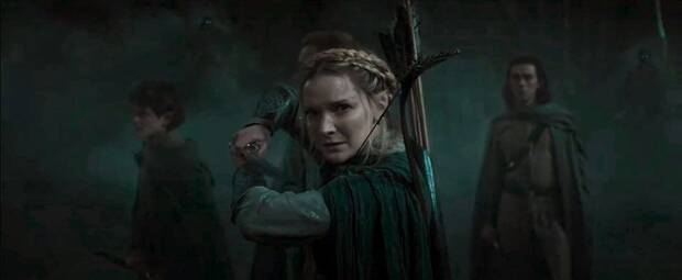 Elrond y Galadriel contra los Tumularios