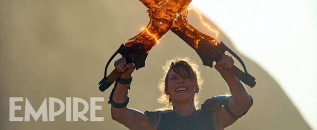Monster Hunter: Milla Jovovich usa armas dobles en la película porque son sus favoritas Imagen 2