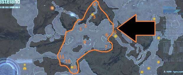 Stellar Blade - Altess Levoire: mapa de la primera zona del páramo a explorar