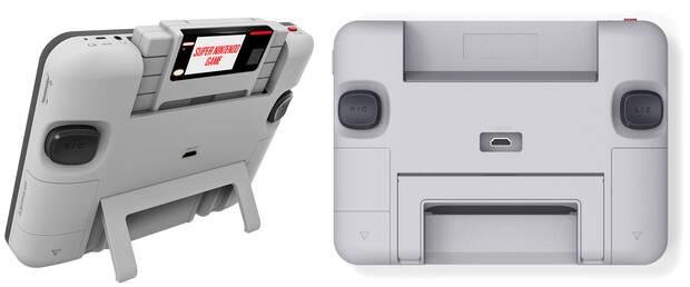 Así es Super Retro Champ, la consola portátil que reproduce cartuchos de SNES y Mega Drive Imagen 2