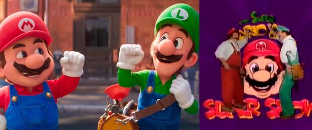 Mario y Luigi en Super Mario Bros. La Pelcula.