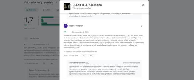 Reseas de Silent Hill Ascension