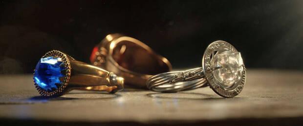 Tres Anillos de los Elfos en Los Anillos de Poder