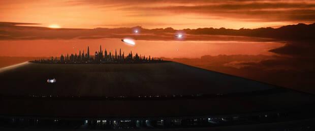 Star Wars - Ciudad de las Nubes en el planeta Bespin
