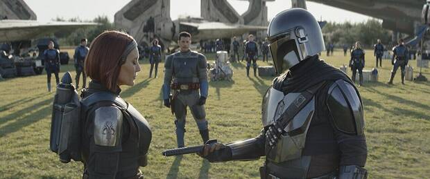 Katan y Mando The Mandalorian