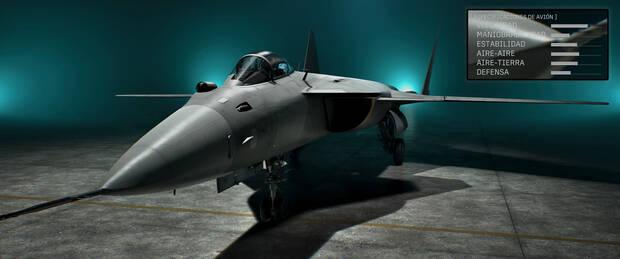 Ace Combat 8: Wings of Theve - Detalles y estad�sticas del avi�n Su-47 Berkut
