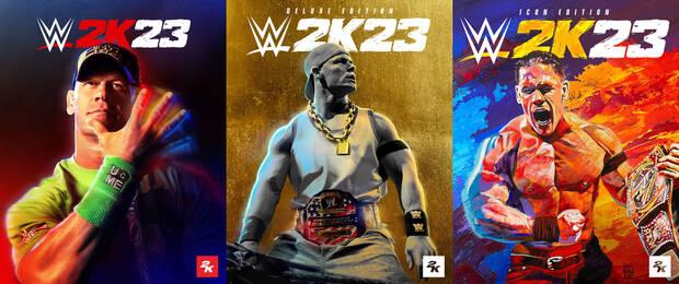 WWE 2K23: Portadas de todas las ediciones