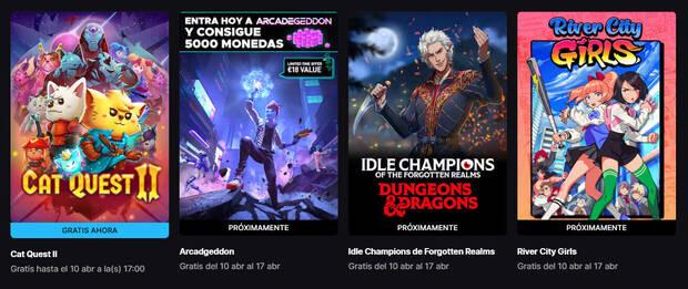 Nuevo juego gratis de Epic Games Store.