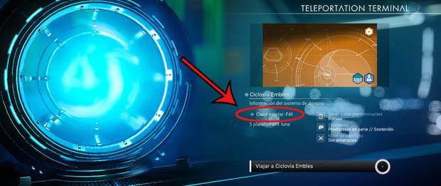 No Man’s Sky - Tipos de clases estelares y sus características